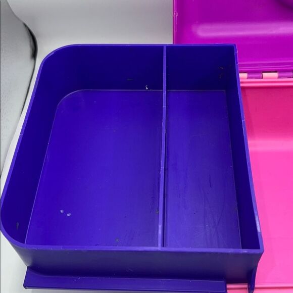 CABOODLES Vintage Purple and Pink Makeup Case - Picture 5 of 8